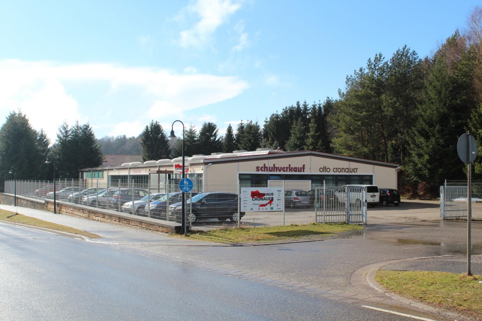 Das Schuhhaus Otto Cronauer in Leimen / Pfalz